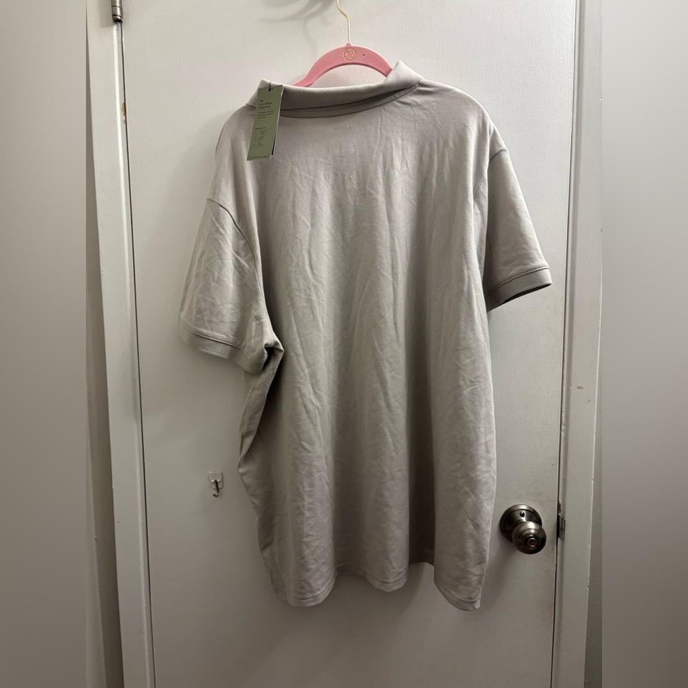 Goodfellow & Co Light Gray Polo Shirt - Picture 2 of 2
